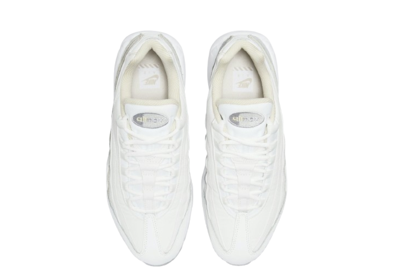 Nike Air Max 95 White Beige Grey (Women's) - photo 3