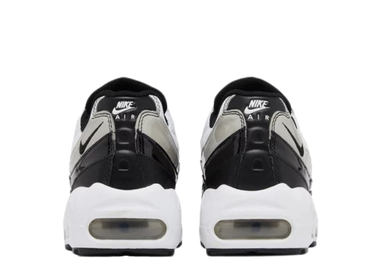 Nike Air Max 95 White Light Iron Ore Black Patent (Women's) - photo 3