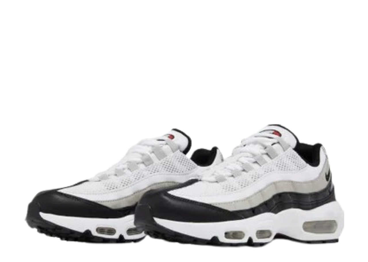 Nike Air Max 95 White Light Iron Ore Black Patent (Women's) - photo 2