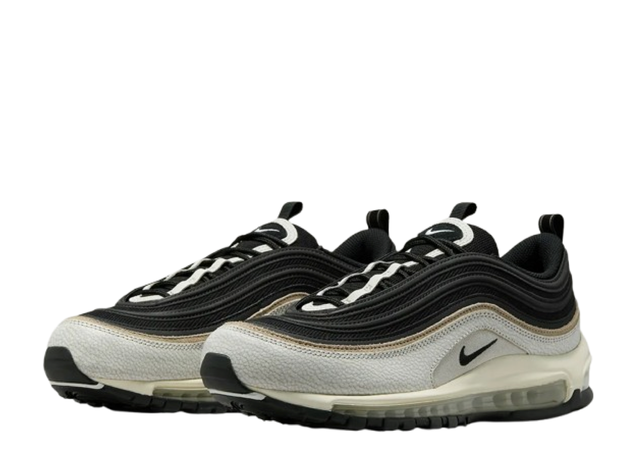 Nike Air Max 97 Light Bone Khaki Black - photo 2