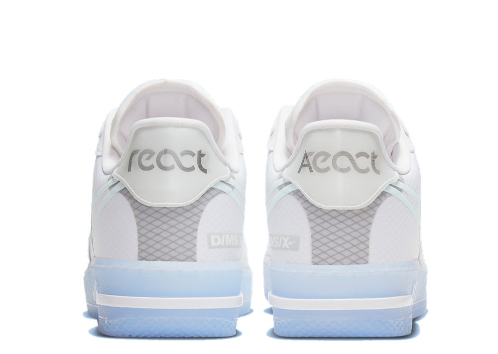 Nike Air Force 1 React White Light Bone - photo 3