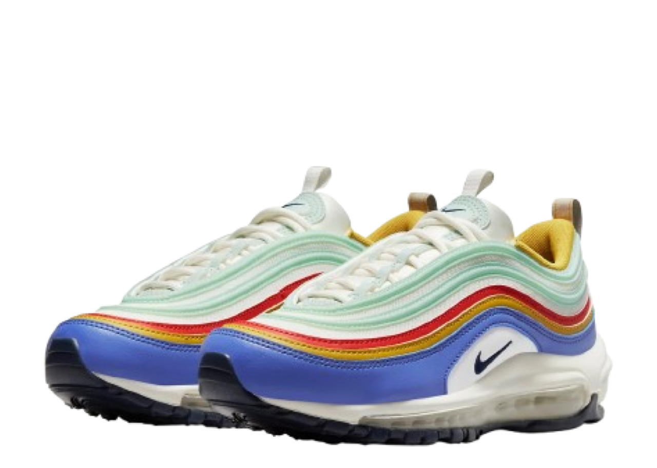 Nike Air Max 97 Sapphire Pistachio Frost Obsidian (Women's) - photo 2