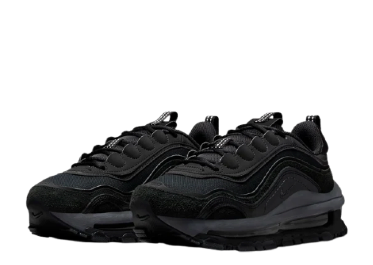 Nike Air Max 97 Futura Triple Black (Women's) - photo 2