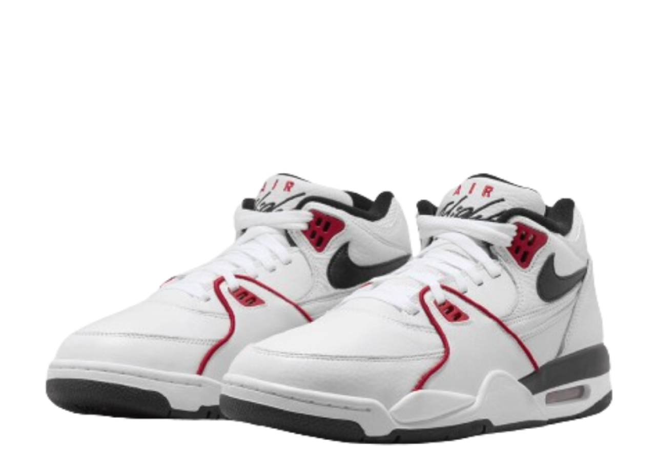 Nike Air Flight 89 'White Black Red' - photo 2