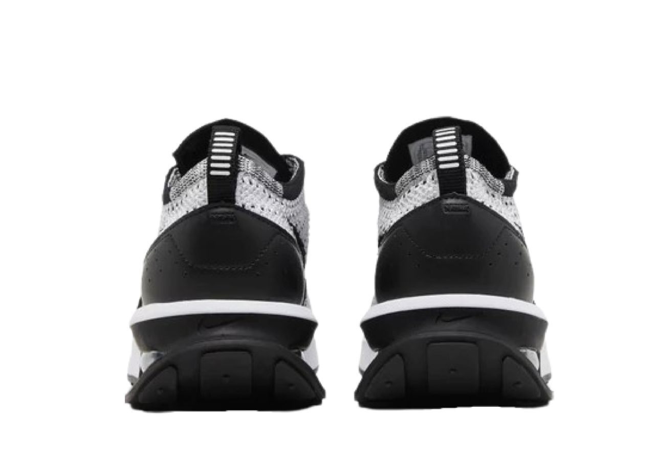 Nike Air Max Flyknit Racer Pure Platinum Black - photo 3