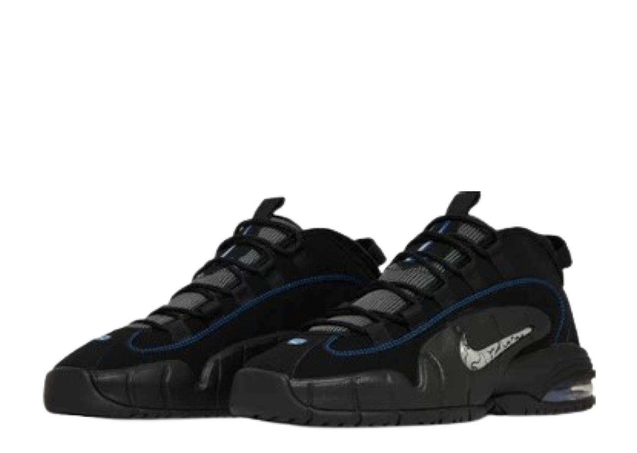Nike Air Max Penny 1 All-Star Black Metallic Silver - photo 2