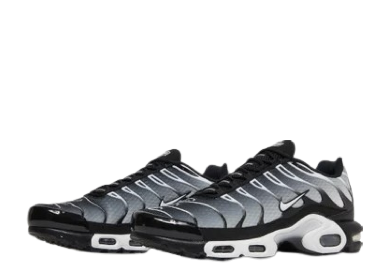 Nike Air Max Plus Black Silver White - photo 2