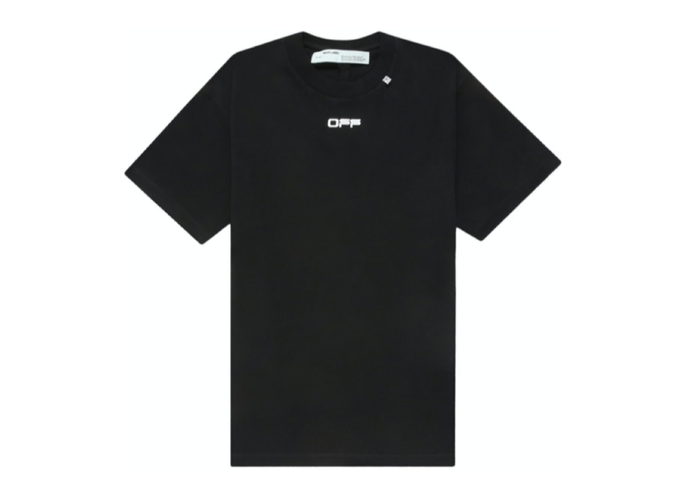 Off-White Oversized Fit Caravaggio Arrows T-Shirt Black/Multicolor