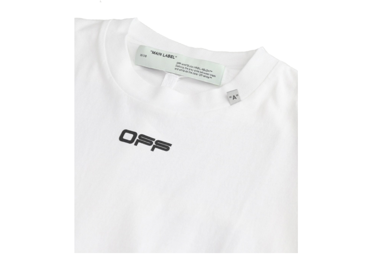 Off-White Oversized Fit Caravaggio Arrows T-Shirt White - photo 3
