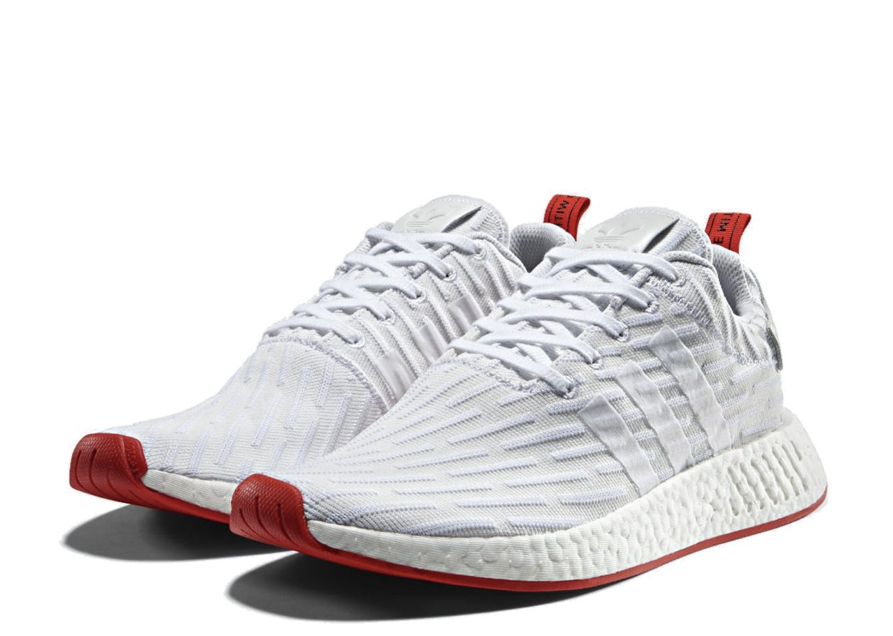 Adidas NMD R2 White Core Red - photo 2