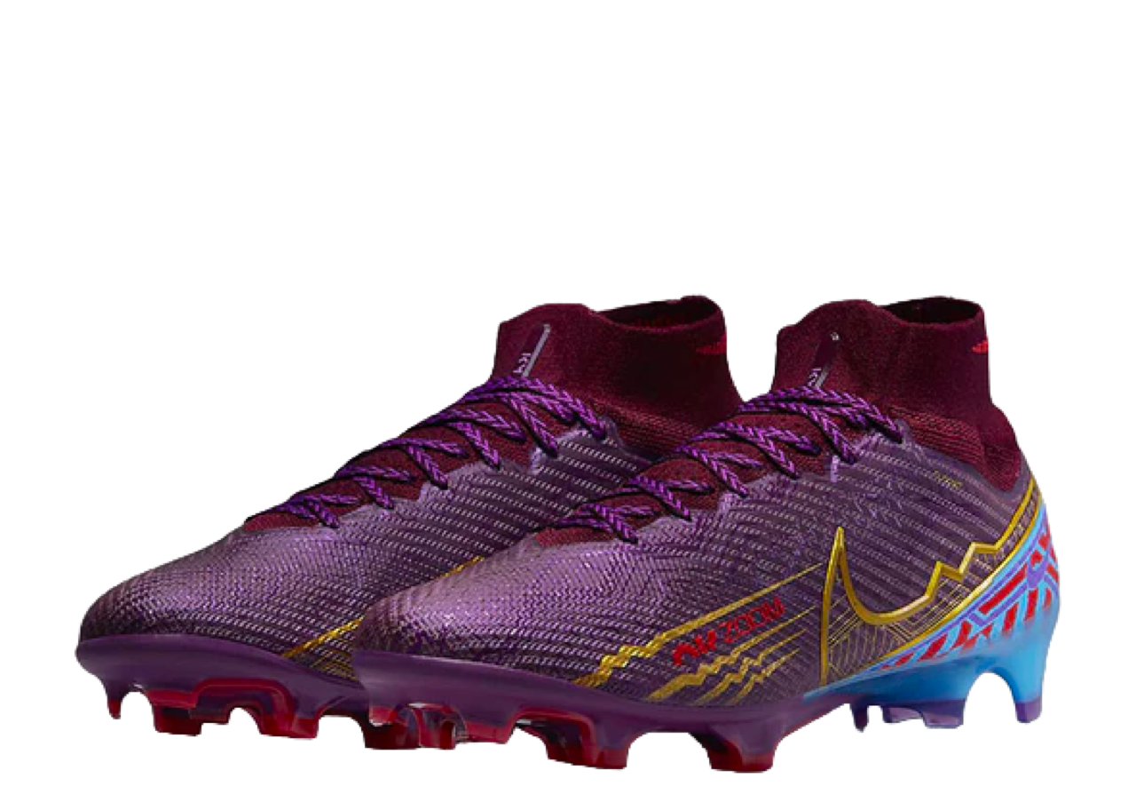 Nike Zoom Superfly 9 Elite KM FG Mbappé Dark Beetroot - photo 2