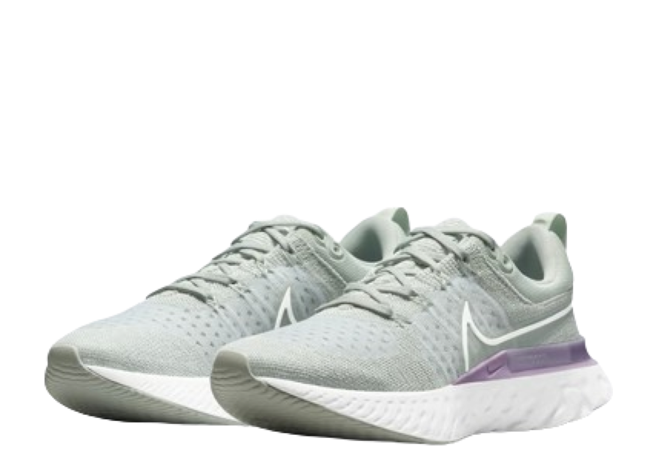 Nike React Infinity Run Flyknit 2 Light Silver Lilac (Women's) - photo 2