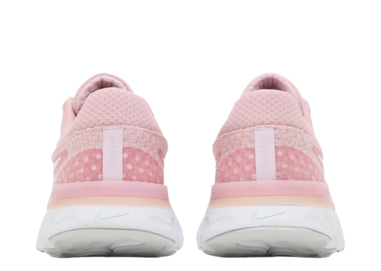 Nike React Infinity Run Flyknit 3 Pink Glaze (Women's) - photo 3
