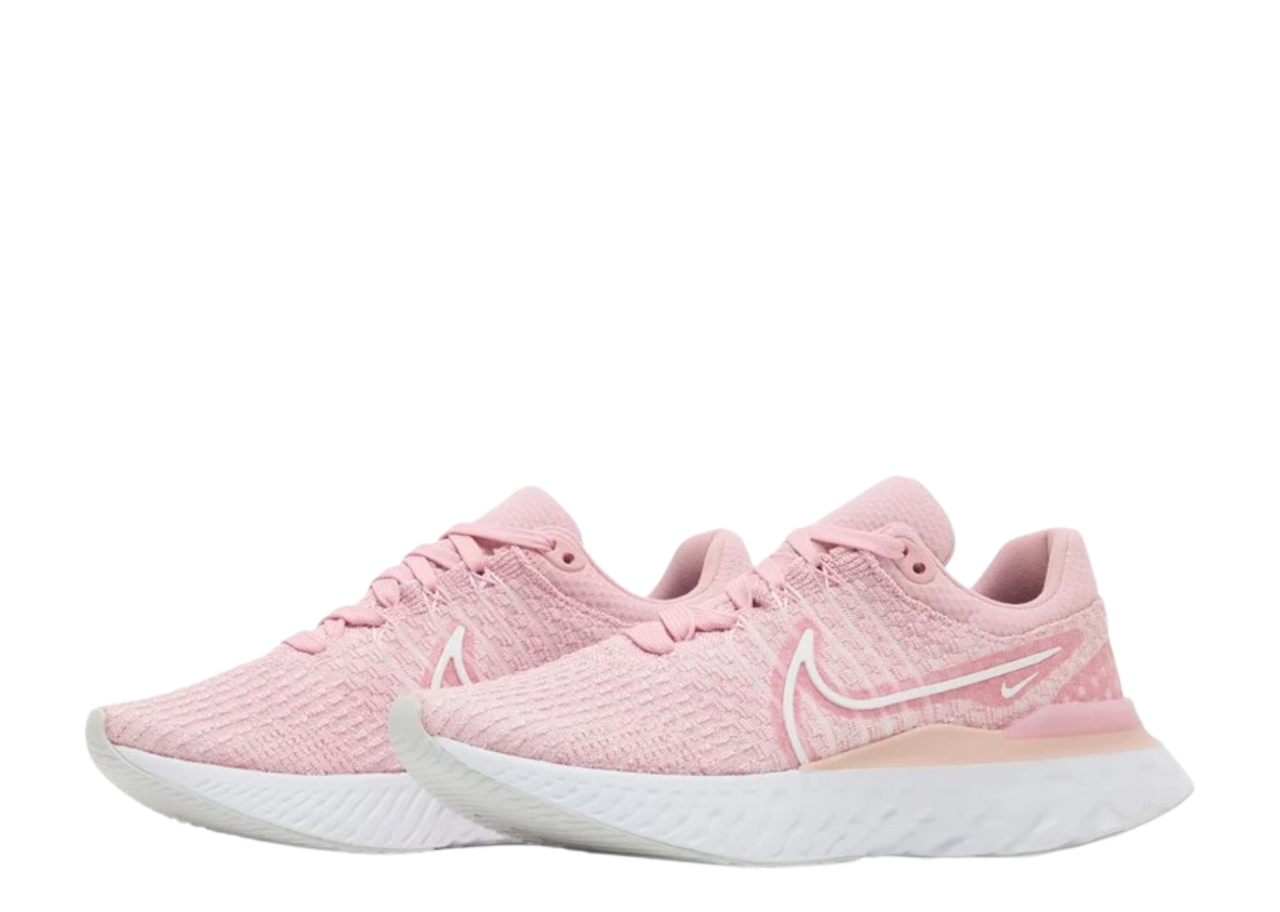 Nike React Infinity Run Flyknit 3 Pink Glaze (Women's) - photo 2