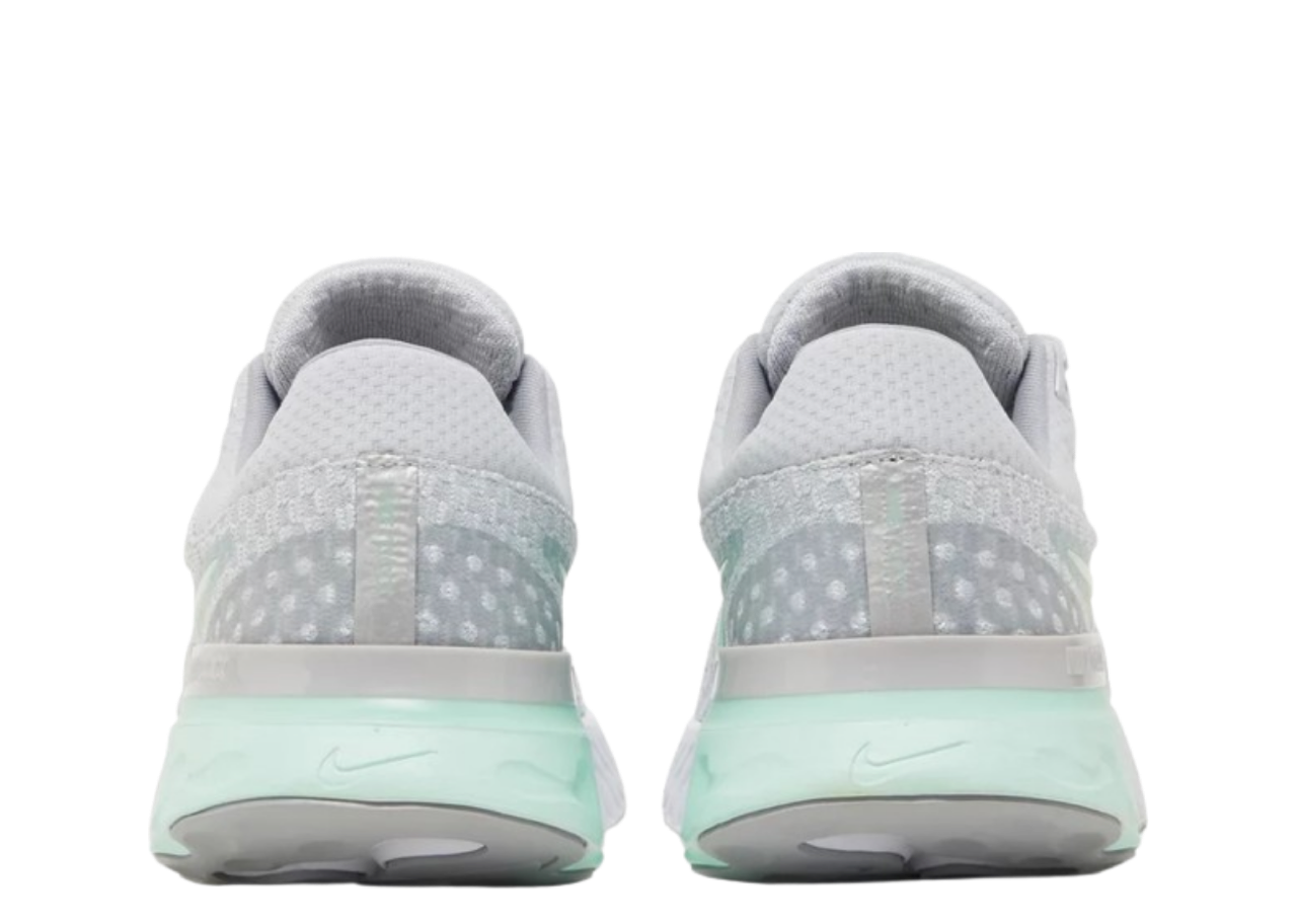 Nike React Infinity Run Flyknit 3 Pure Platinum Mint Foam (Women's) - photo 3