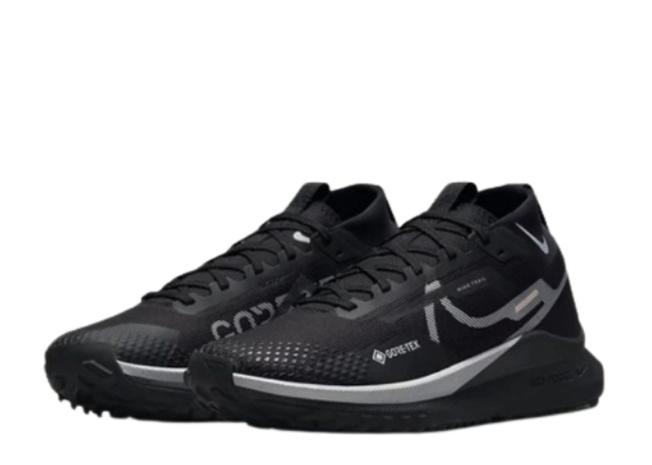 Nike React Pegasus Trail 4 Gore-Tex Black Wolf Grey (Women's) - photo 2