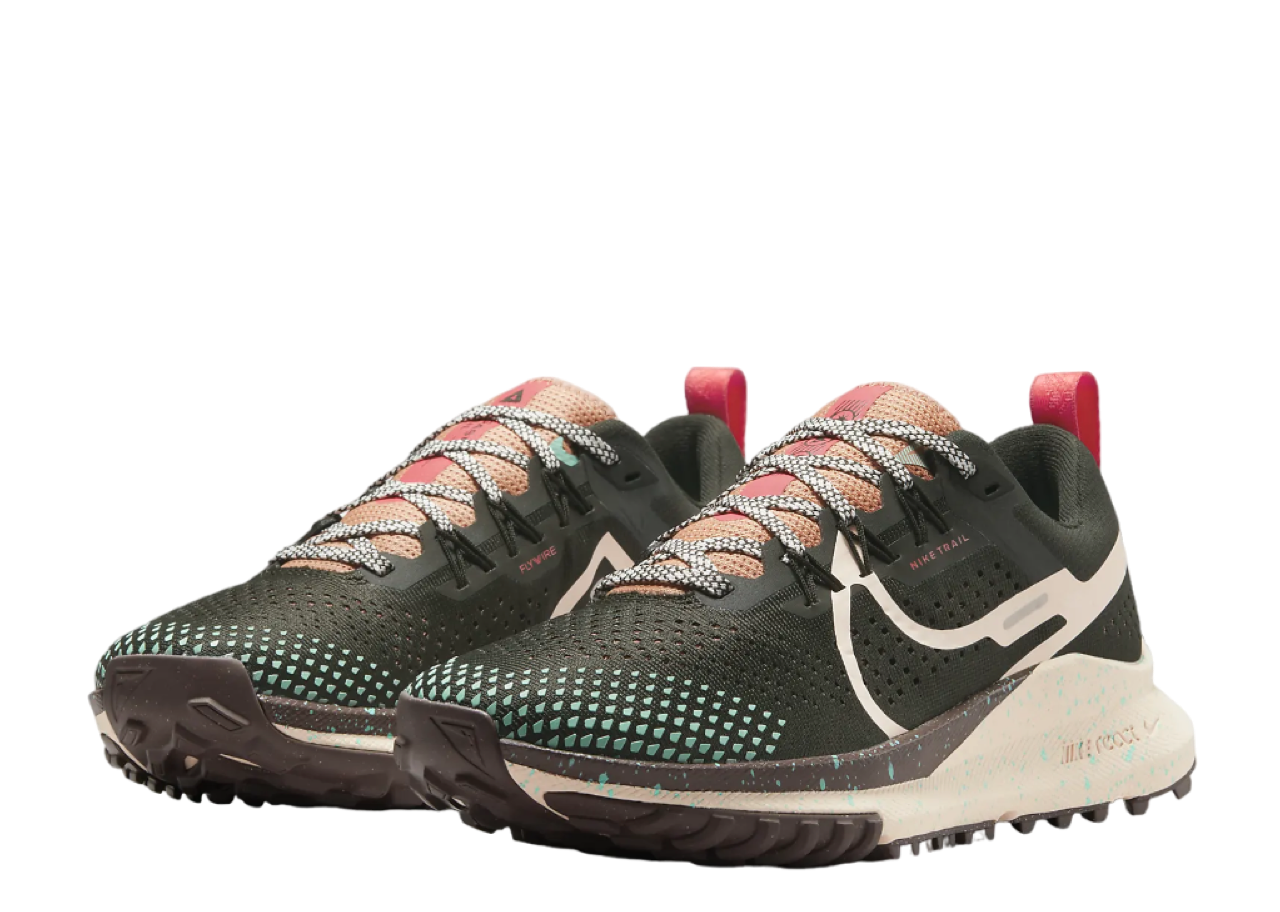 Nike React Pegasus Trail 4 Sequoia Guava Ice (Women's) - photo 2