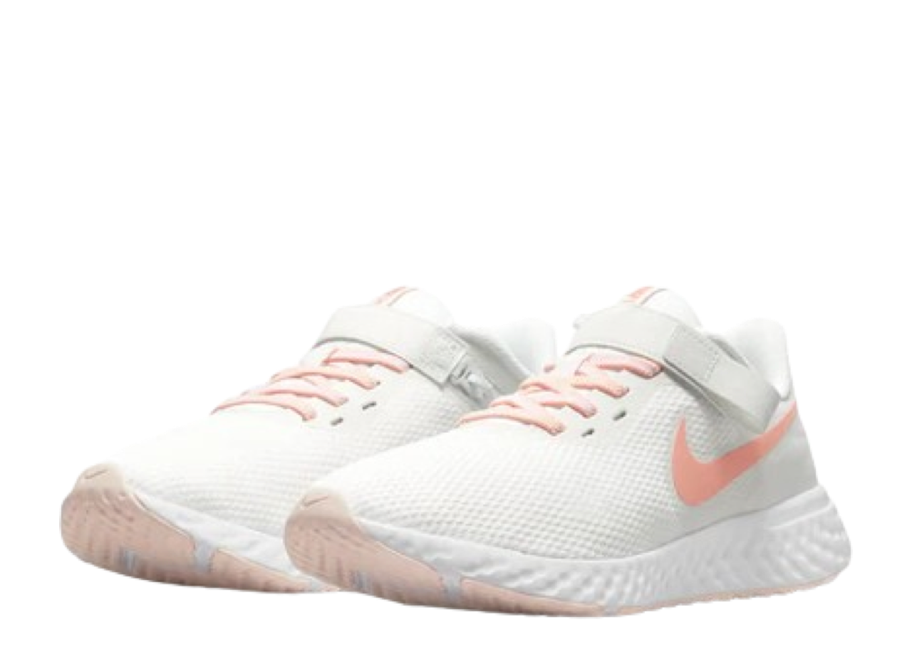 Nike Revolution 5 Flyease Sumit White Crimson Bliss (Women's) - photo 2