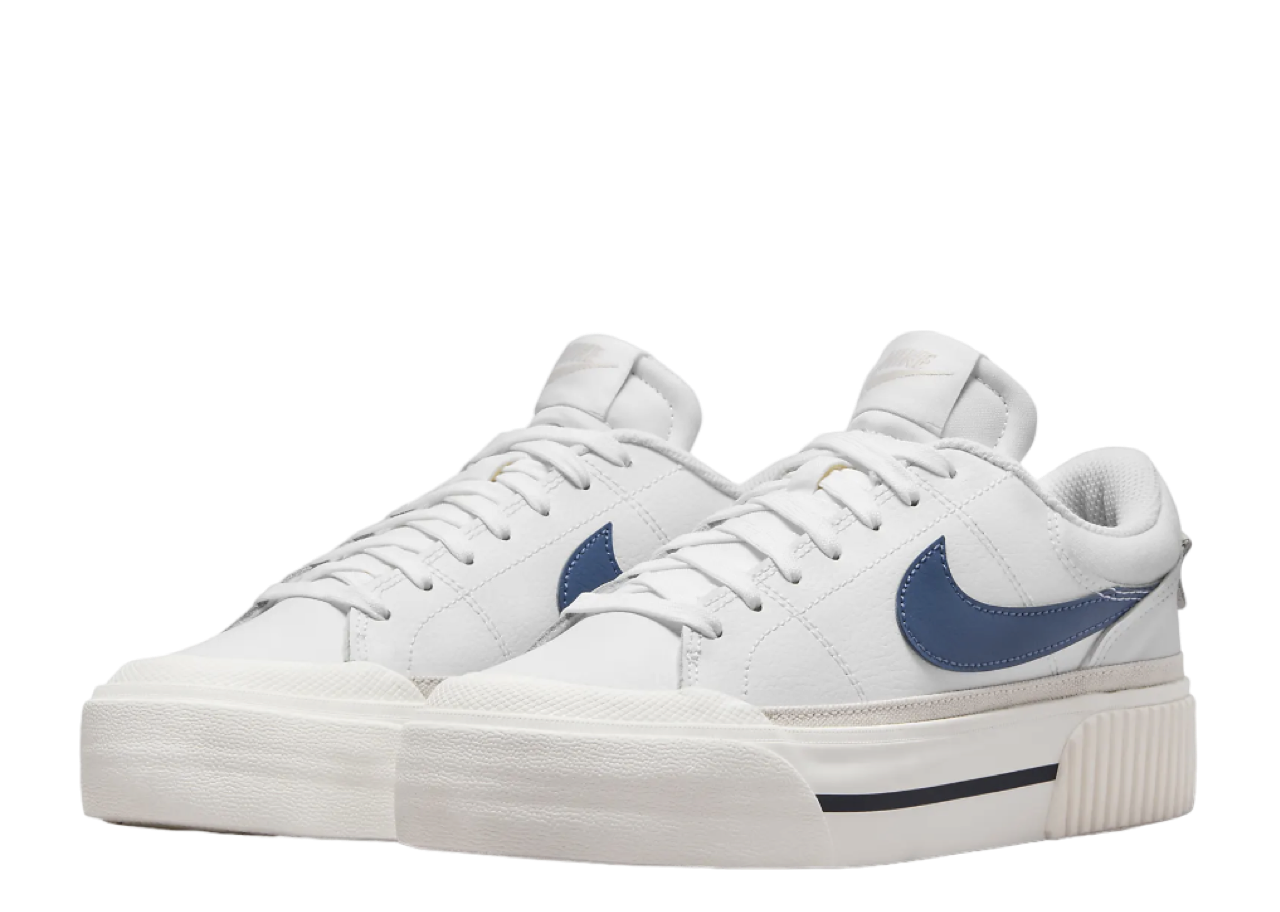 Nike Court Legacy Lift White Diffused Blue (Women's) - photo 2
