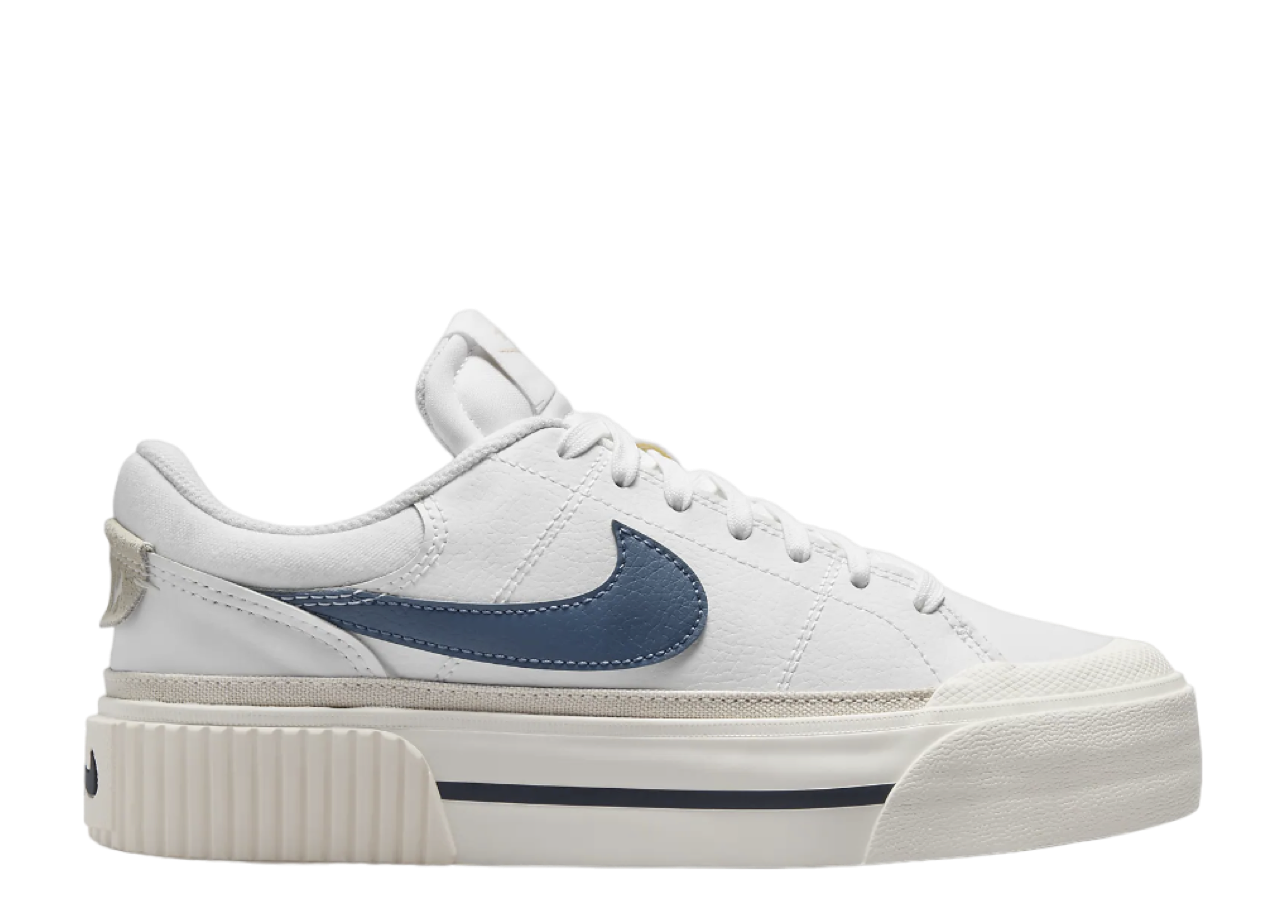 Nike Court Legacy Lift White Diffused Blue (Women's)
