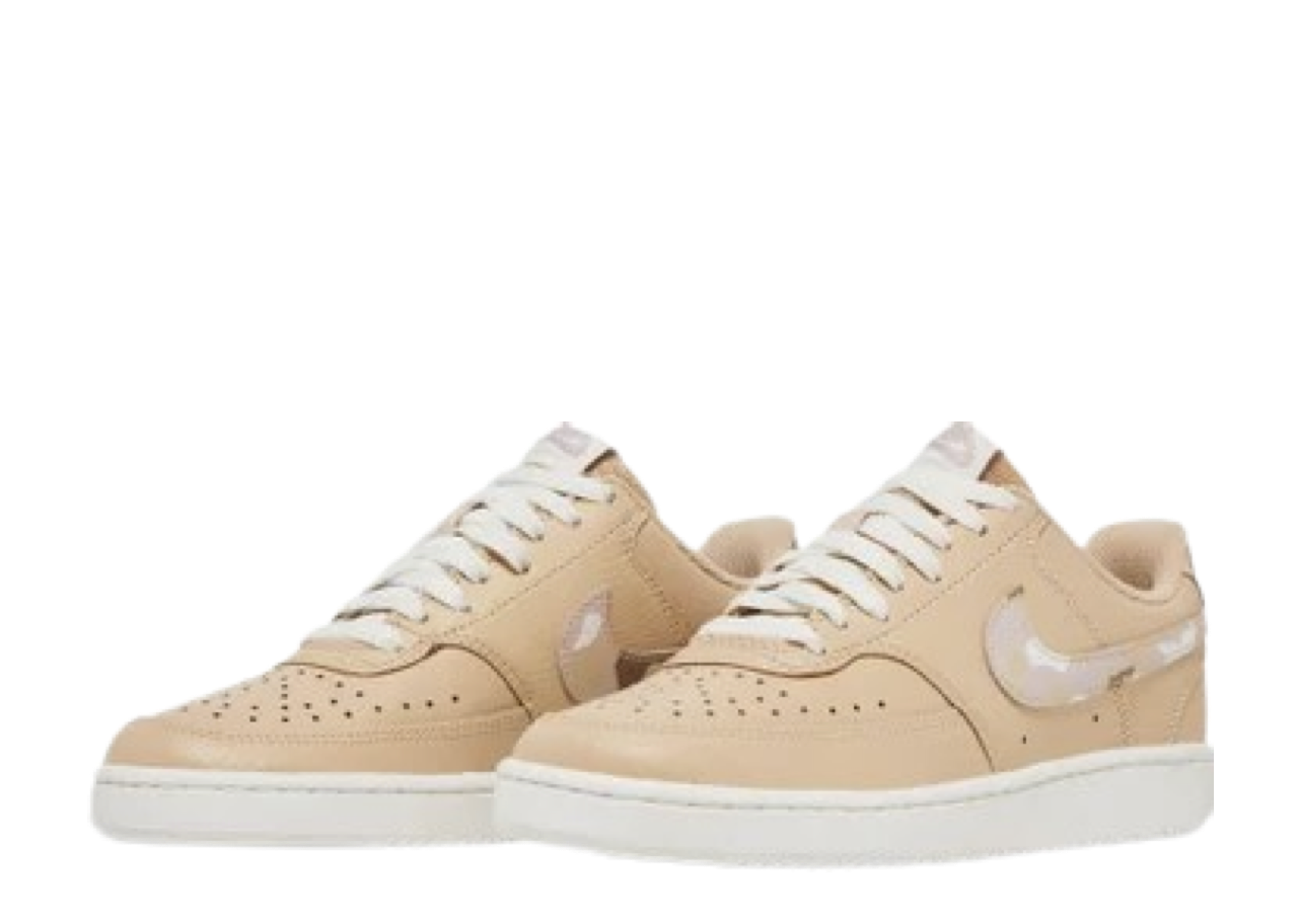 Nike Court Vision Low Sesame Camo (Women's) - photo 2