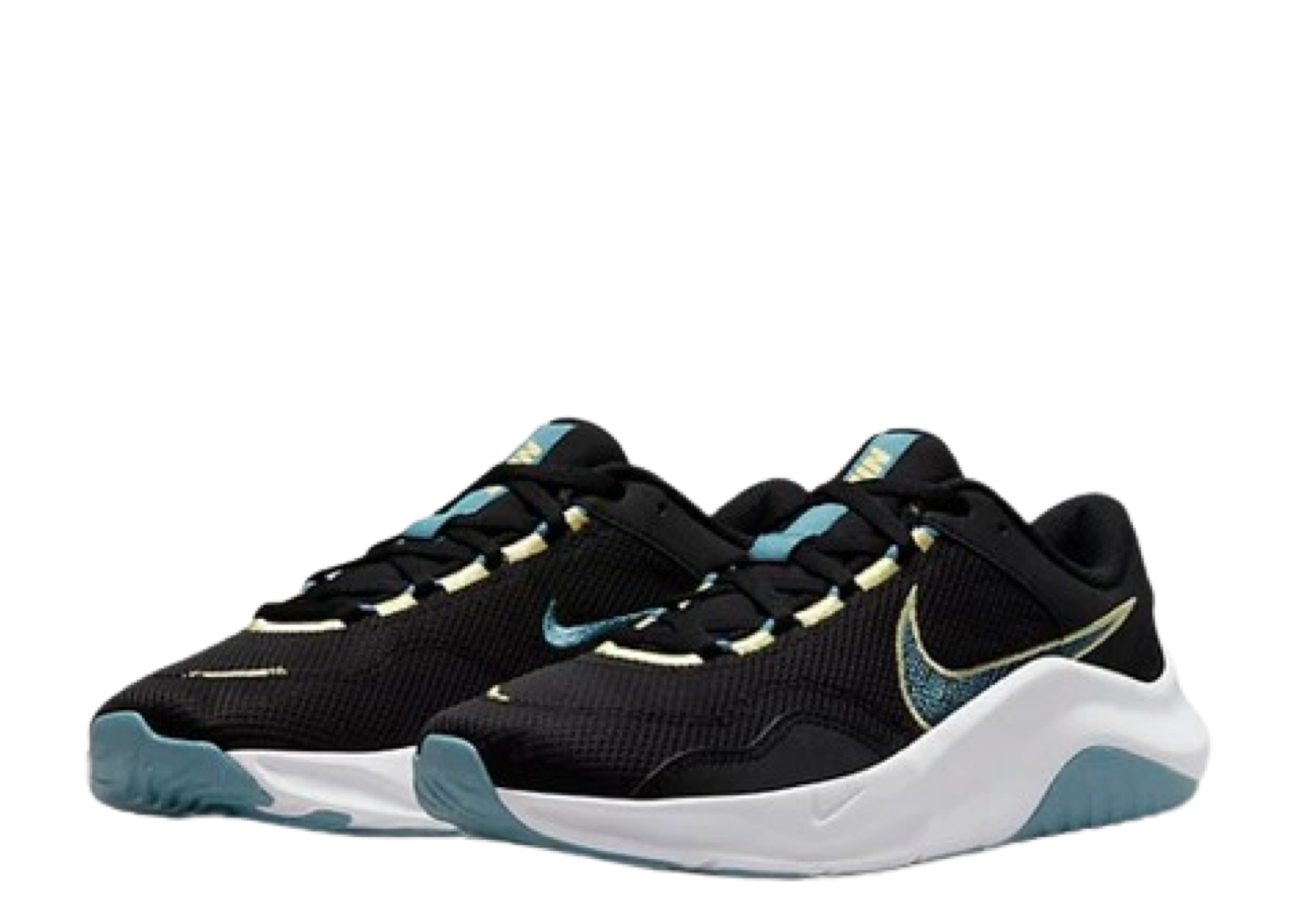 Nike Wmns Legend Essential 3 Next Nature 'Black Aqua Lemon' - photo 2