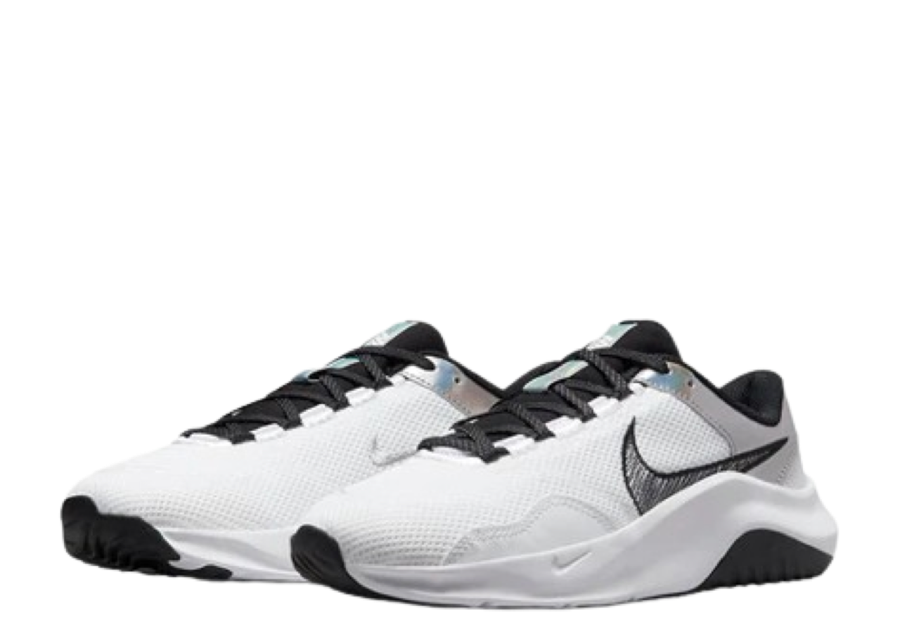 Nike Wmns Legend Essential 3 Next Nature Premium 'White Black Iridescent' - photo 2