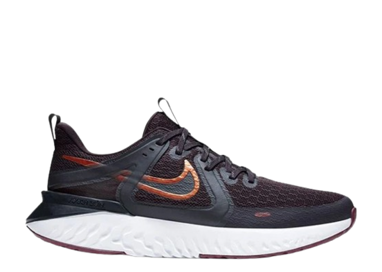Nike Wmns Legend React 2 'Burgundy Ash Metallic Copper'