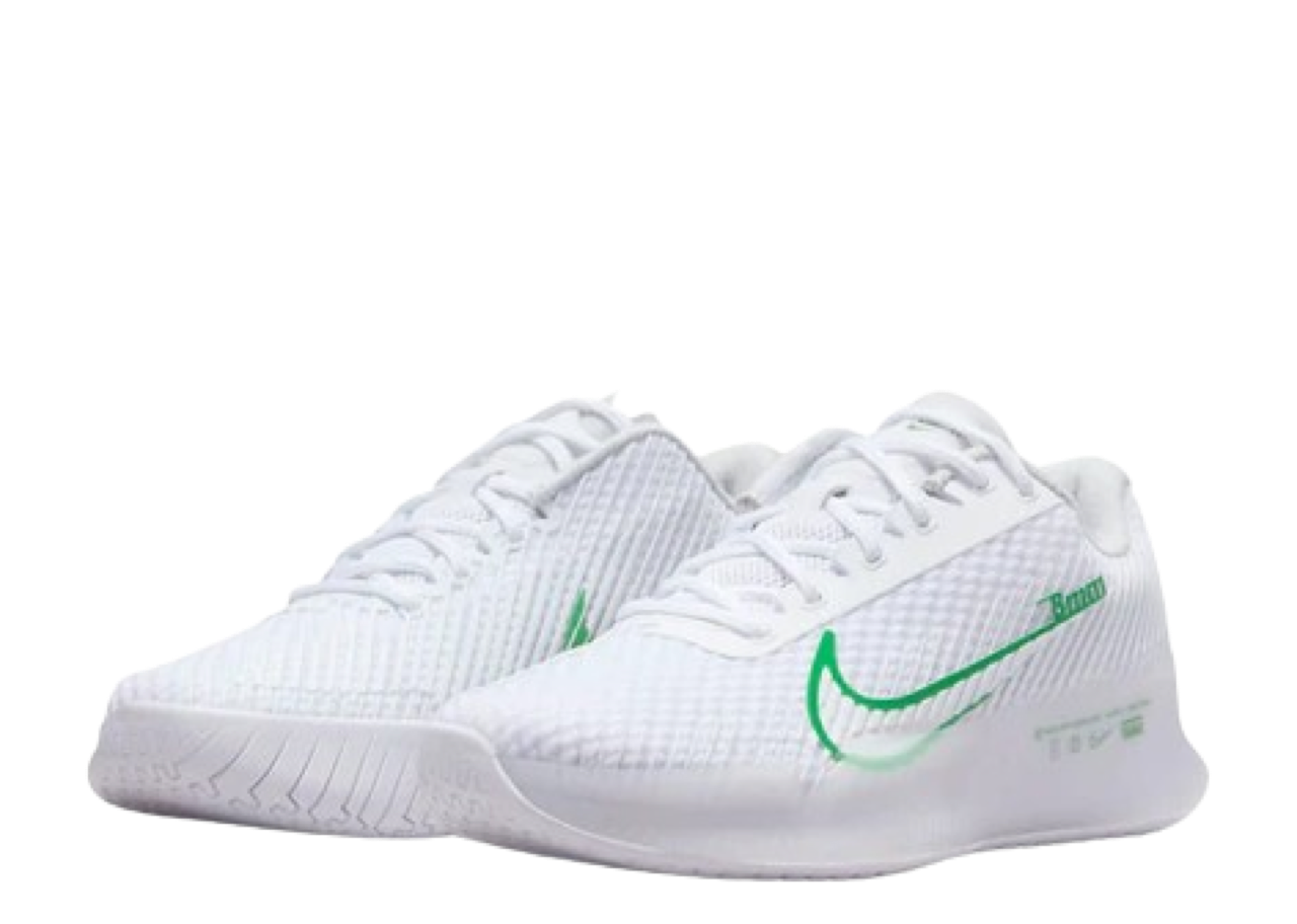 Nike Wmns NikeCourt Air Zoom Vapor 11 HC 'White Kelly Green' - photo 2