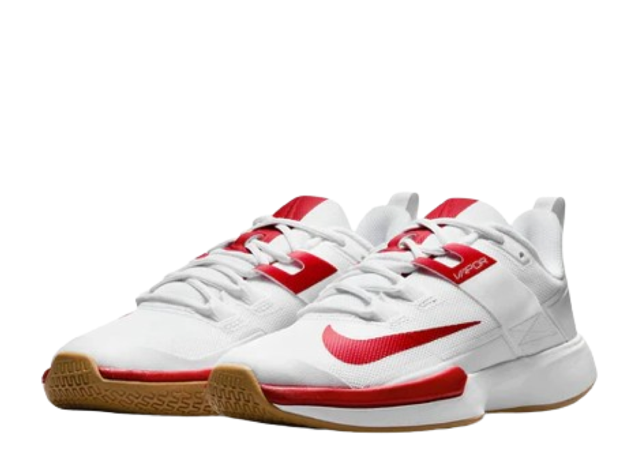 Nike Wmns NikeCourt Vapor Lite 'White University Red' - photo 2