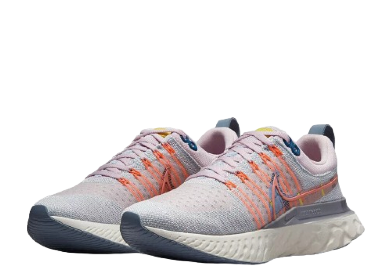 Nike React Infinity Run Flyknit 2 Premium Pink Foam Blue Tint (Women's) - photo 2