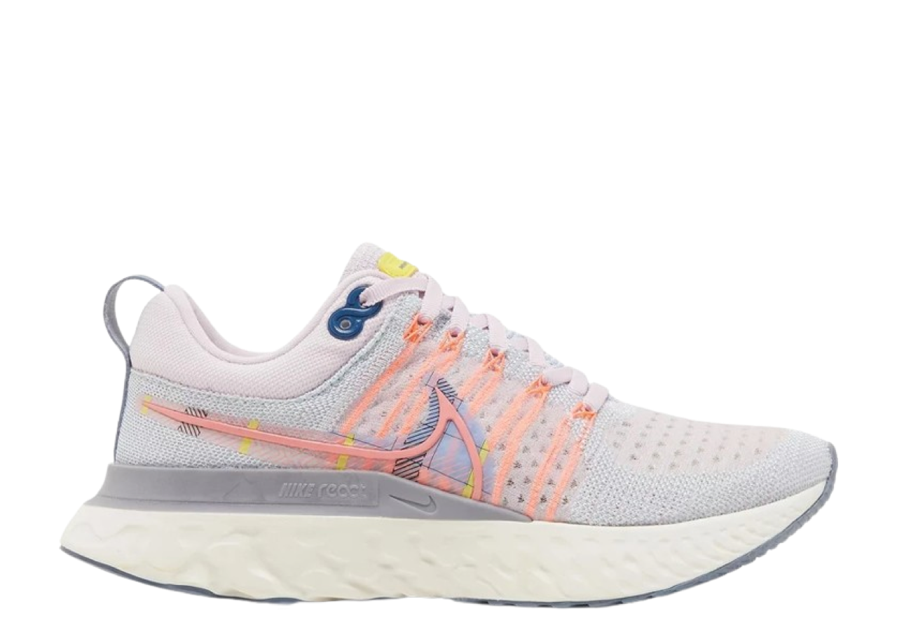 Nike React Infinity Run Flyknit 2 Premium Pink Foam Blue Tint (Women's)