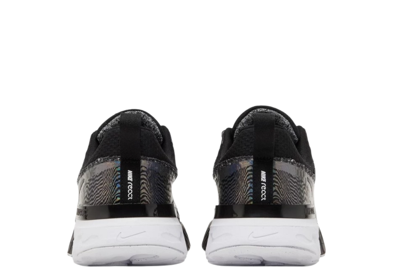 Nike React Infinity Run Flyknit 3 Premium Black Zebra Iridescent (Women's) - photo 3