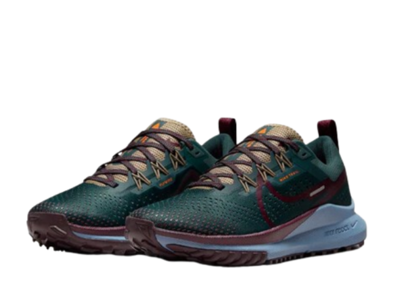 Nike React Pegasus Trail 4 Deep Jungle Night Maroon (Women's) - photo 2