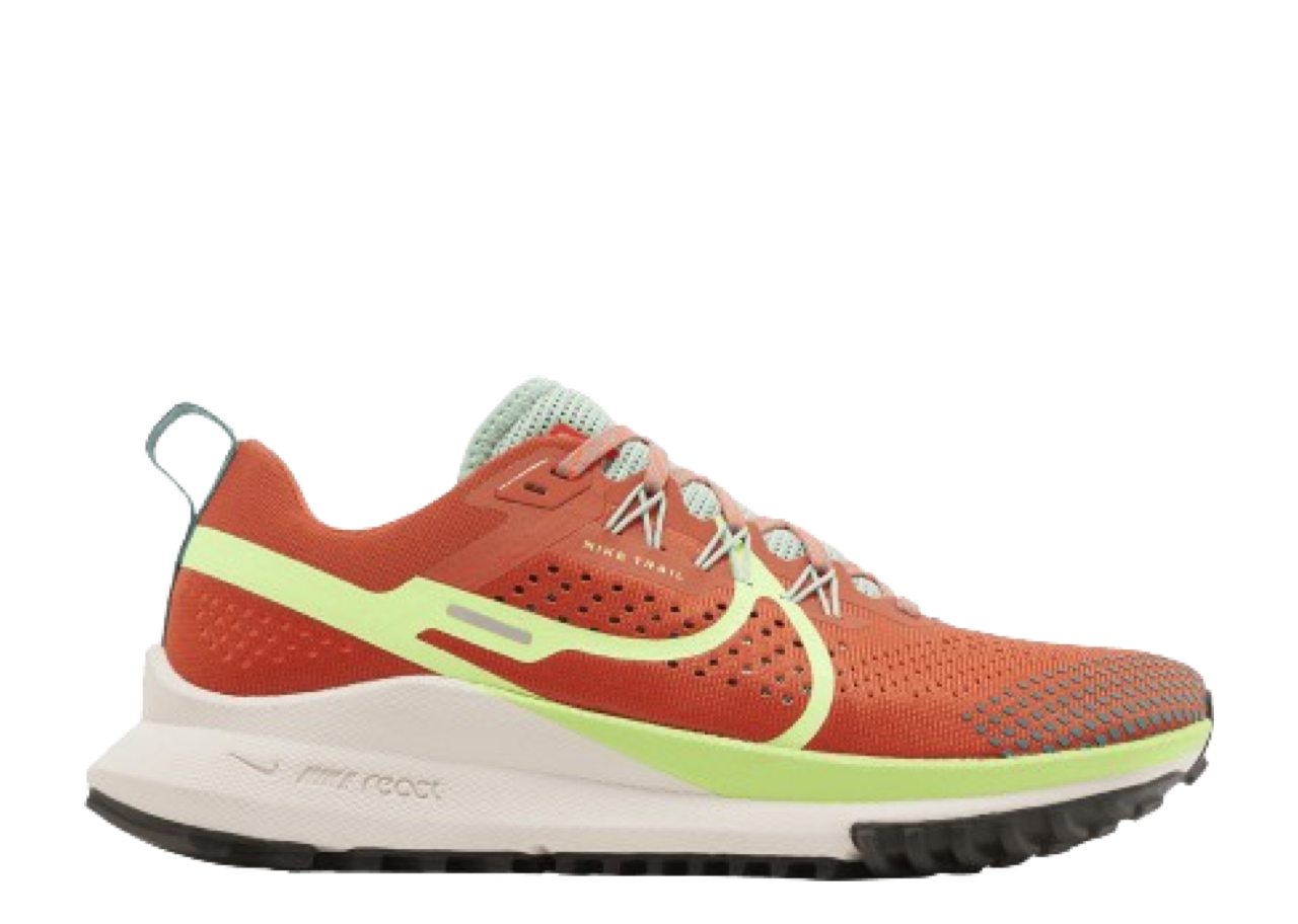 Nike React Pegasus Trail 4 Mantra Orange Ghost Green (Women's)