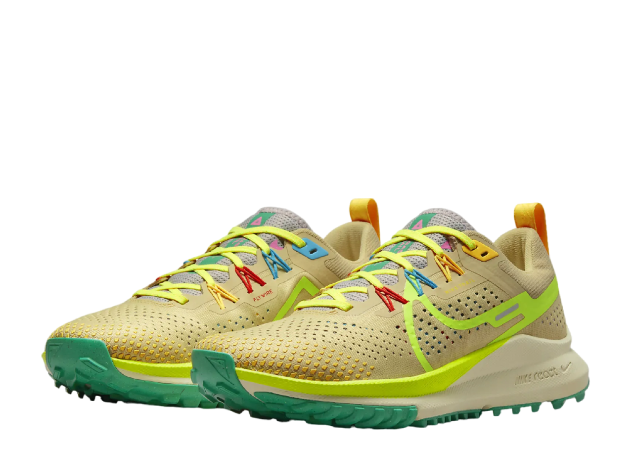 Nike React Pegasus Trail 4 Team Gold Volt (Women's) - photo 2