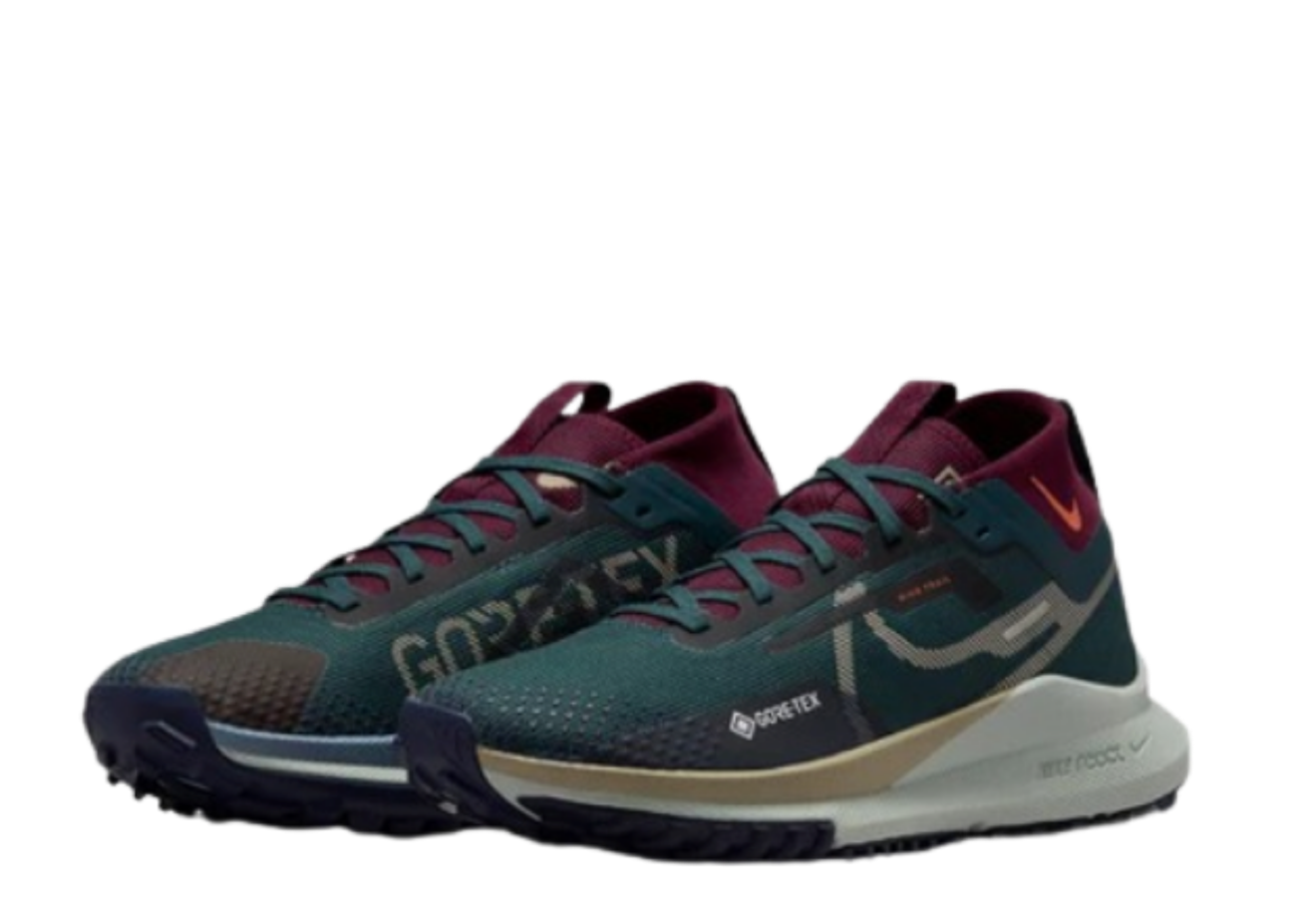 Nike React Pegasus Trail 4 GORE-TEX Deep Jungle Night Maroon (Women's) - photo 2