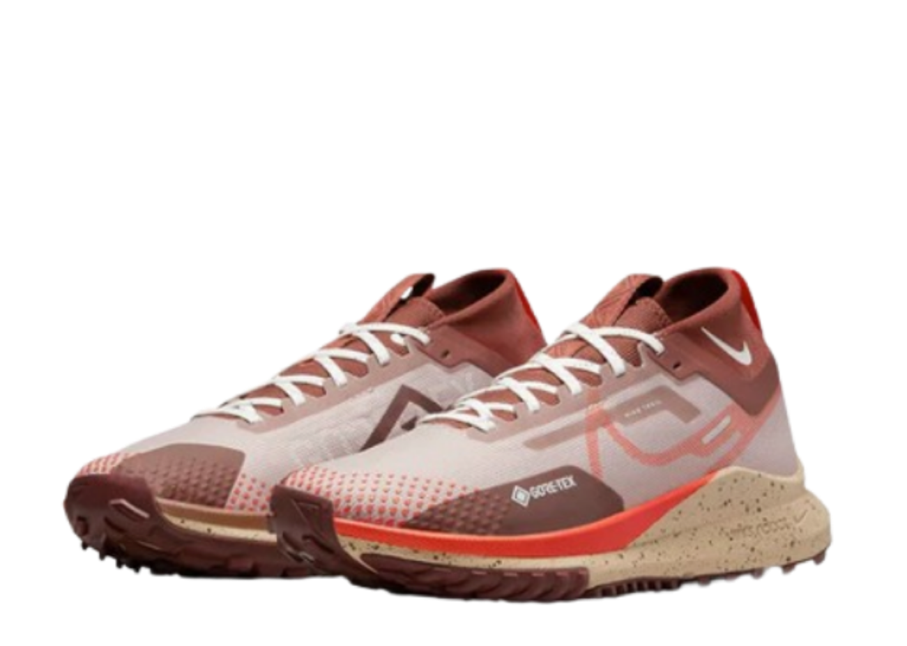 Nike React Pegasus Trail 4 GORE-TEX Diffused Taupe Picante Red (Women's) - photo 2