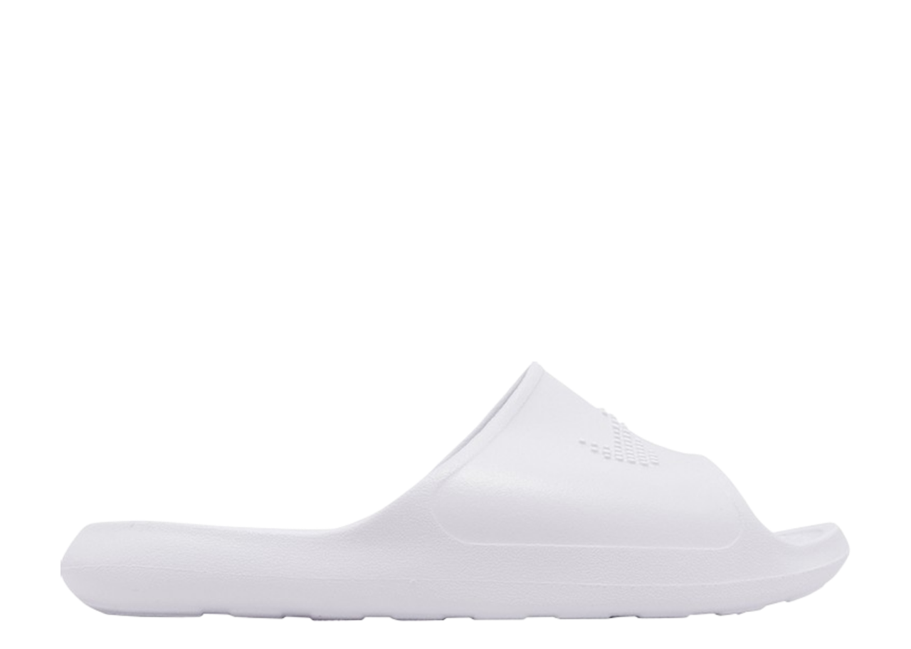 Nike Victori One Shower Slide Triple White (Women's)