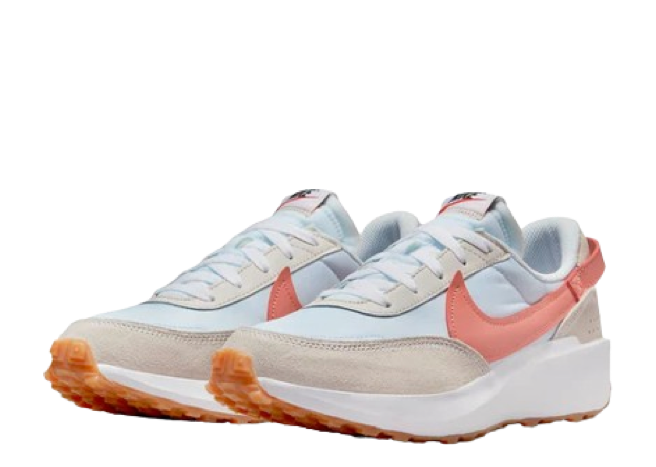 Nike Wmns Waffle Debut 'Grey Light Madder Root Gum' - photo 2