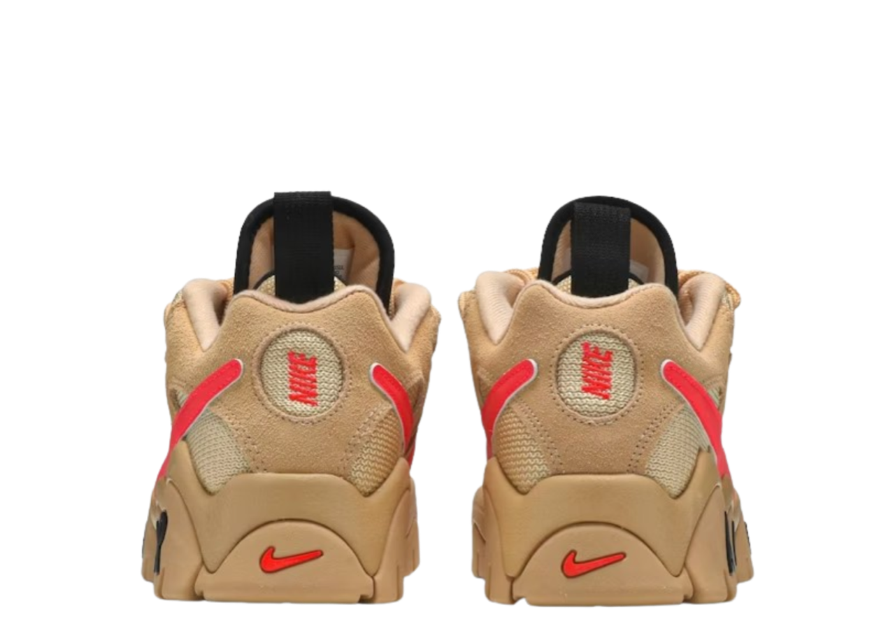 Nike Air Barrage Low Vachetta Tan Laser Crimson White Onyx - photo 3