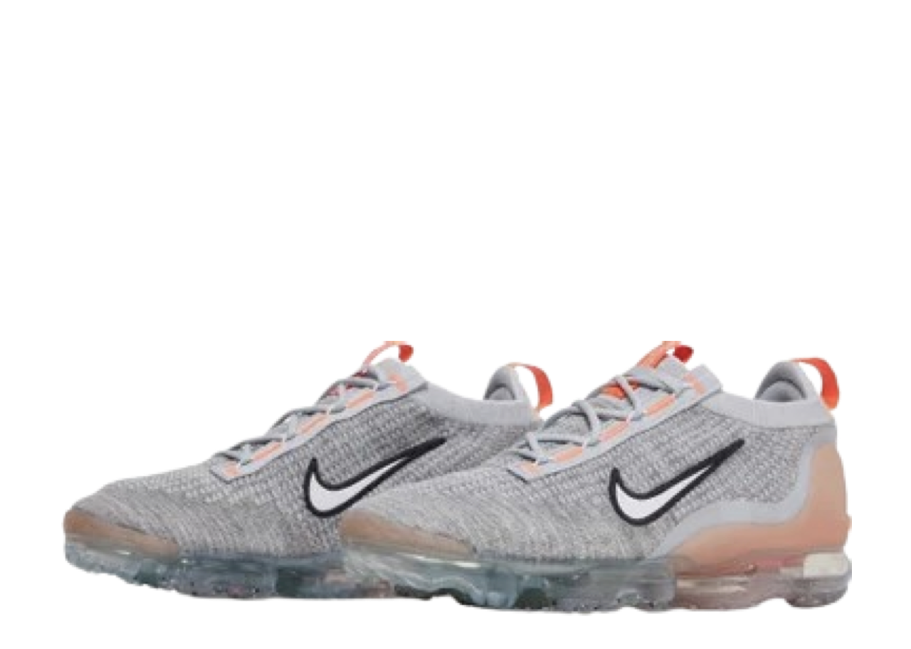 Nike Air VaporMax 2021 FK Grey Fog Bright Mango - photo 2