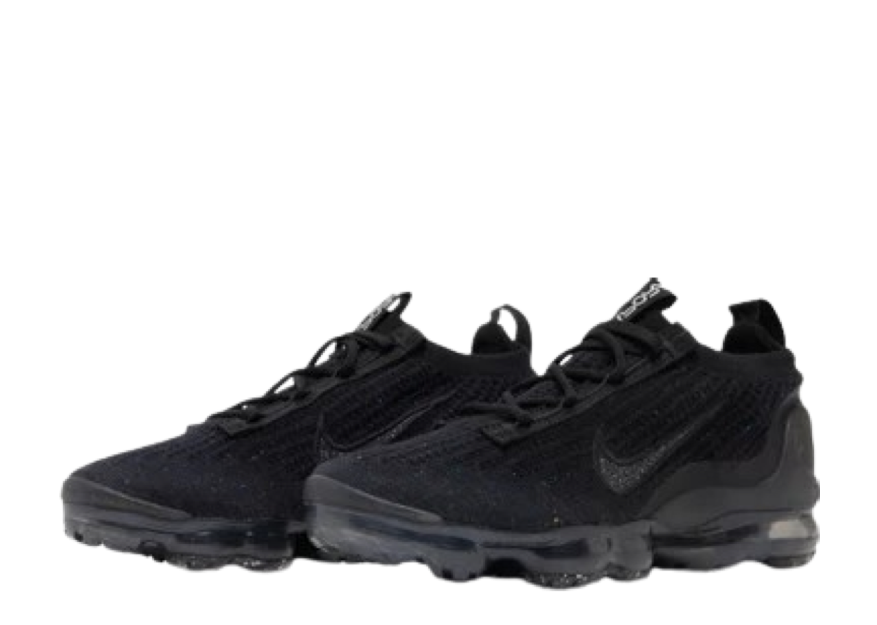 Nike Air VaporMax 2021 FK Triple Black (Women's) - photo 2
