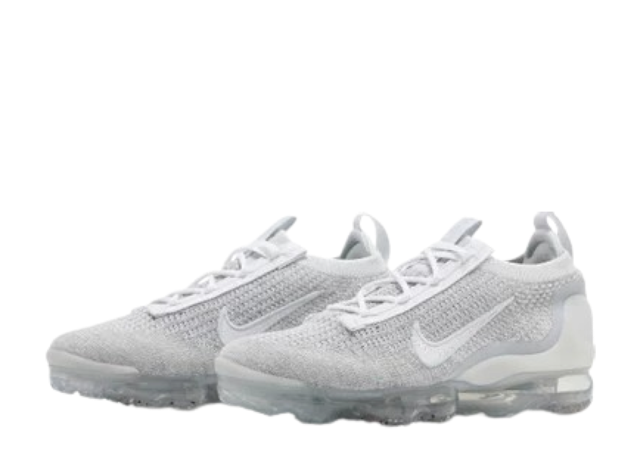 Nike Air VaporMax 2021 FK White Pure Platinum (Women's) - photo 2