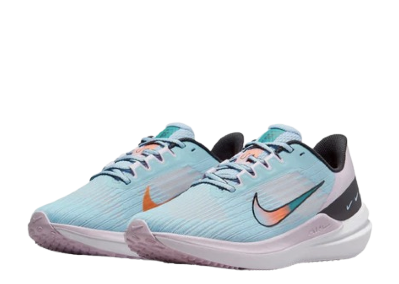 Nike Air Winflo 9 Light Marine Blue Doll Pink (Women's) - photo 2