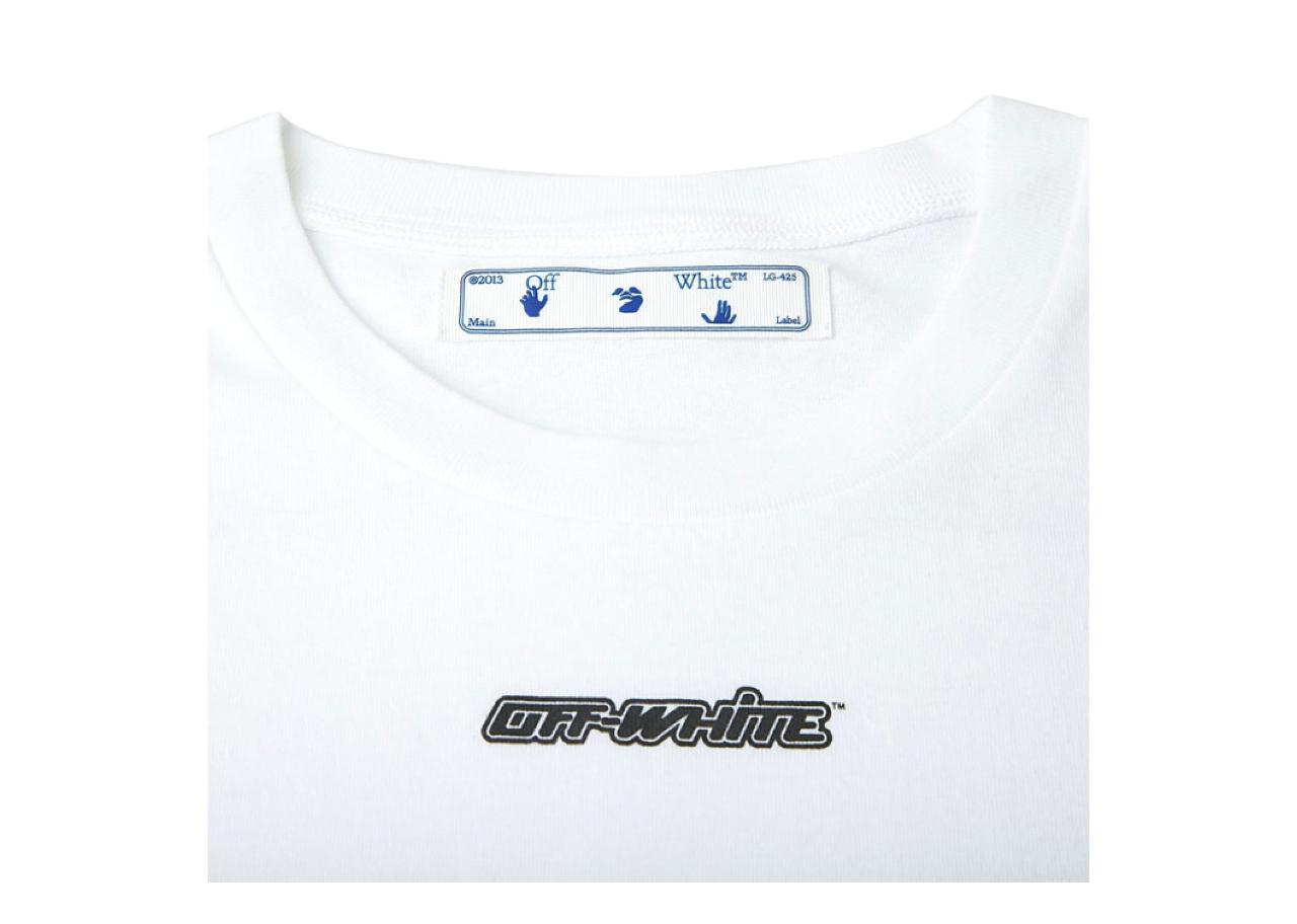 Off-White Marker Arrows Slim T-Shirt White - photo 3