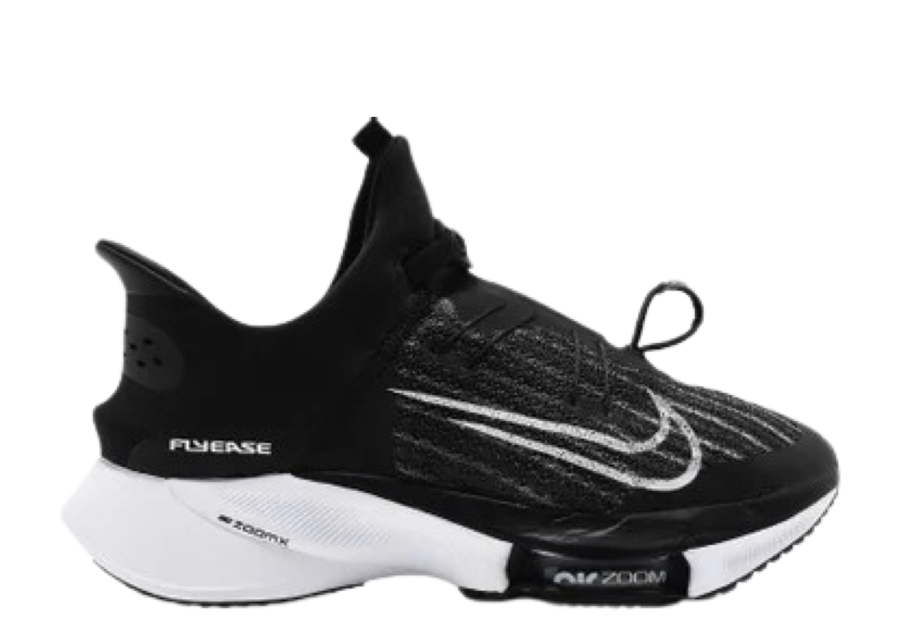 Nike Air Zoom Tempo Next% FlyEase Black White (Women's)