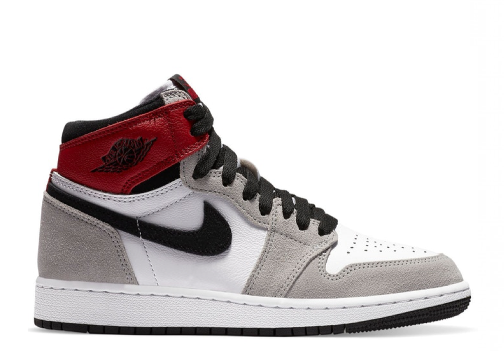 Air Jordan 1 Retro High Light Smoke Grey (Grade School)