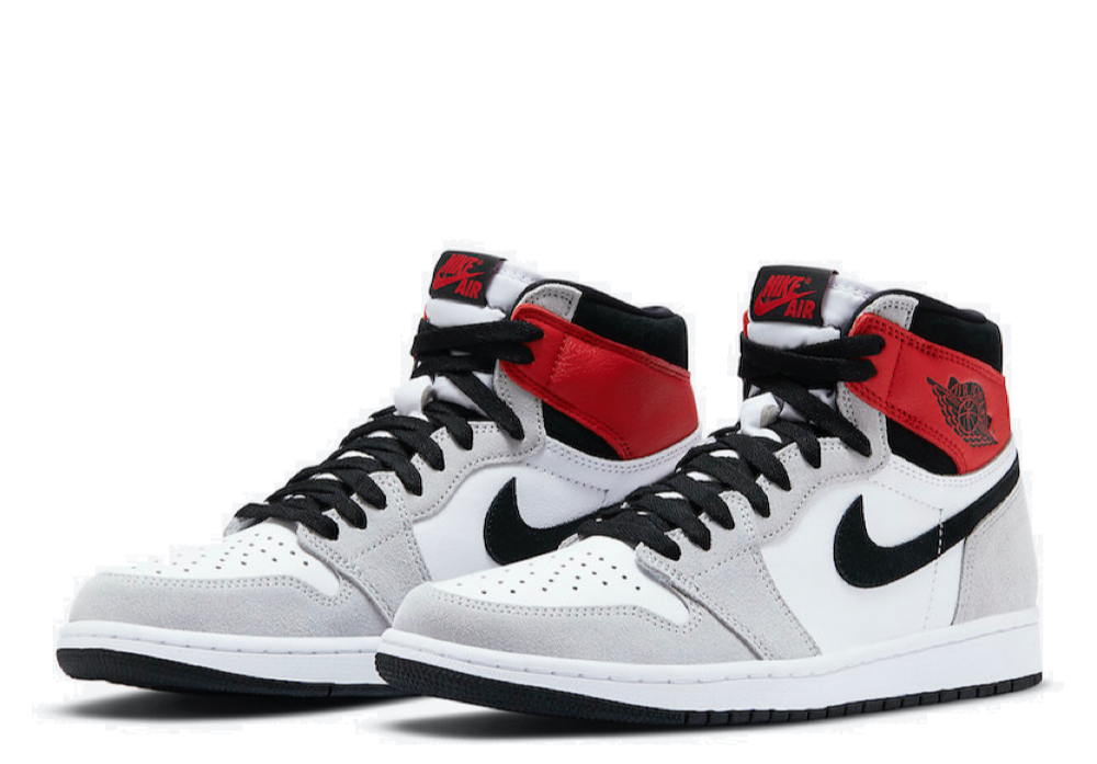 Air Jordan 1 Retro High Light Smoke Grey (Grade School) - photo 2