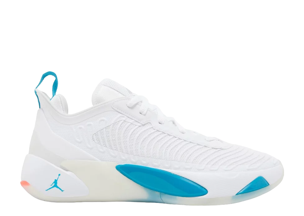 Air Jordan Luka 1 Legend of 7 White Neo Turquoise | Kick Avenue